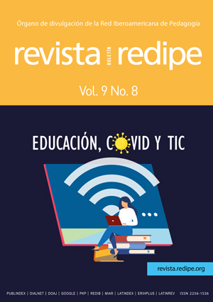					Ver Vol. 9 Núm. 8 (2020): Educación, Covid y TIC
				